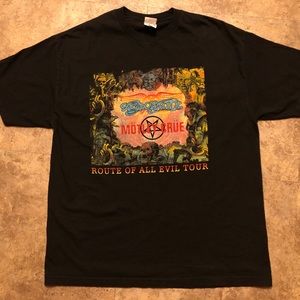 AEROSMITH x MOTLEY CRUE ROUTE OF ALL EVIL TOUR 06